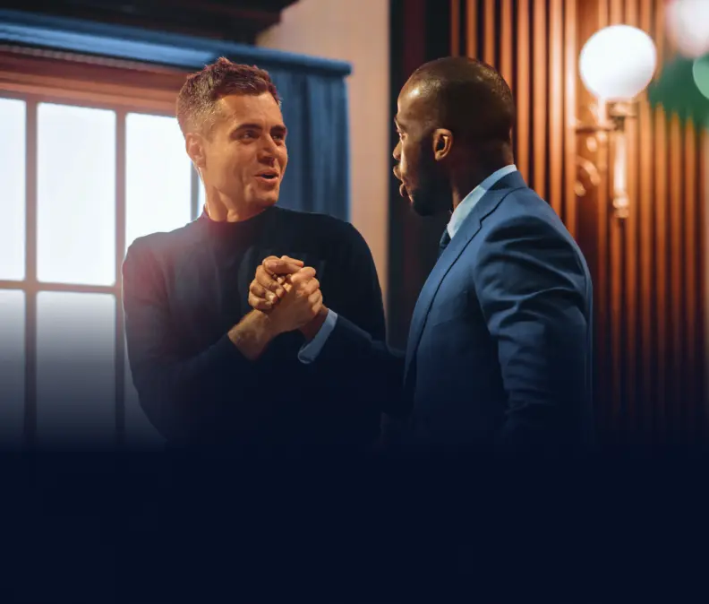 Lawyers in discussion